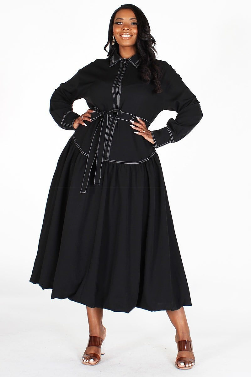 Fit and Flare Dress