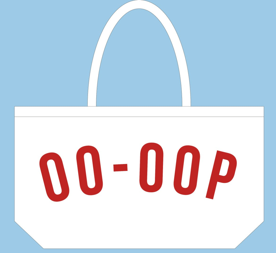 Tote - Canvas Red OO-OOP