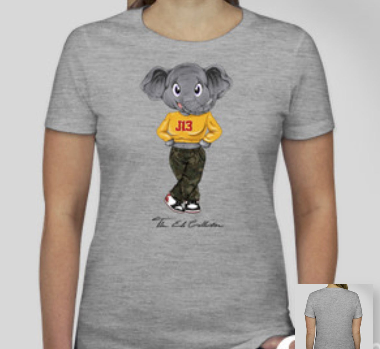 Ele Collection T-Shirt: Gold J13 and Camo