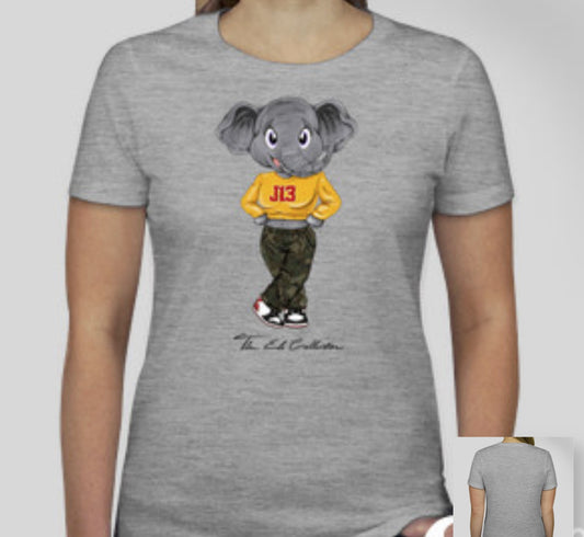 Ele Collection T-Shirt: Gold J13 and Camo