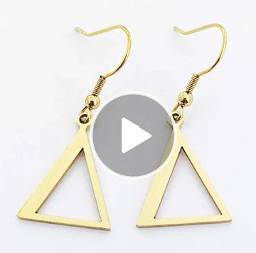 Jewelry - Delta Pyramid Earrings