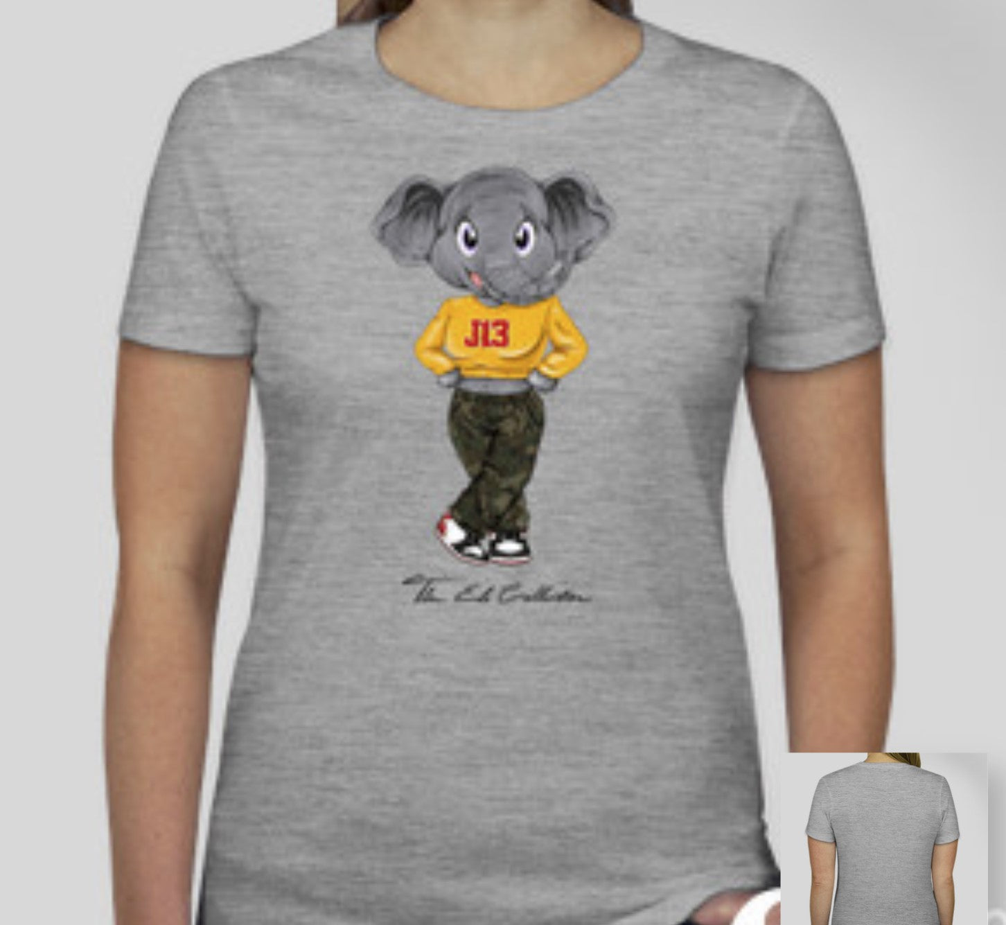 Ele Collection Ele Collection T-Shirt: Gold J13 and Camo – Discreet Greek